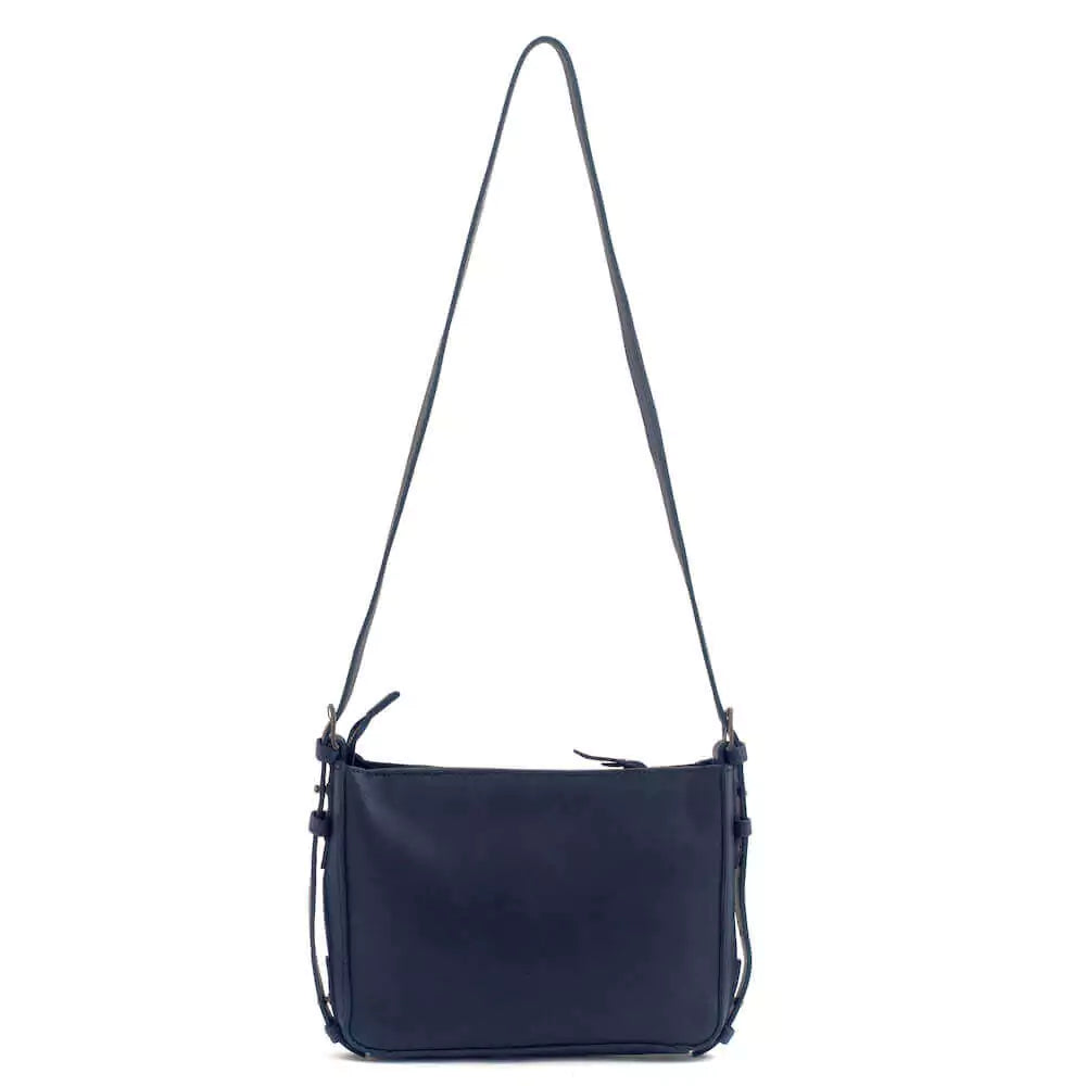 Ellington Leather Crossbody Purse-Bags > Handbag > Leather-Bluebonnet-Mission Mercantile Leather Goods