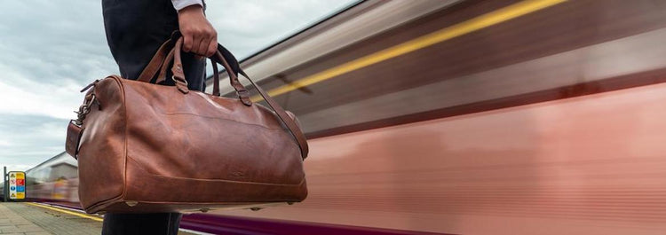 embassy travel gear 21 brown faux leather tote bag Everlane Luxe Italian In Cognac Introducing the Harper Travel Tote Premium Handcrafted Leather & Waxed