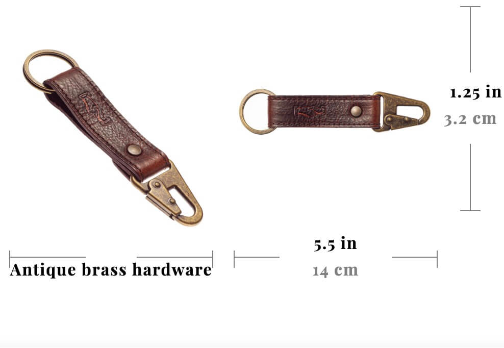 Campaign Leather Key Keeper | | Mission Mercantile Leather Goods