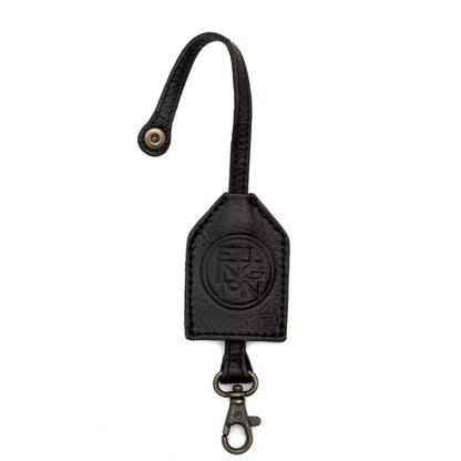 Ellington Leather Key Strap-Accessories > Keychain > Leather-Onyx-Mission Mercantile Leather Goods
