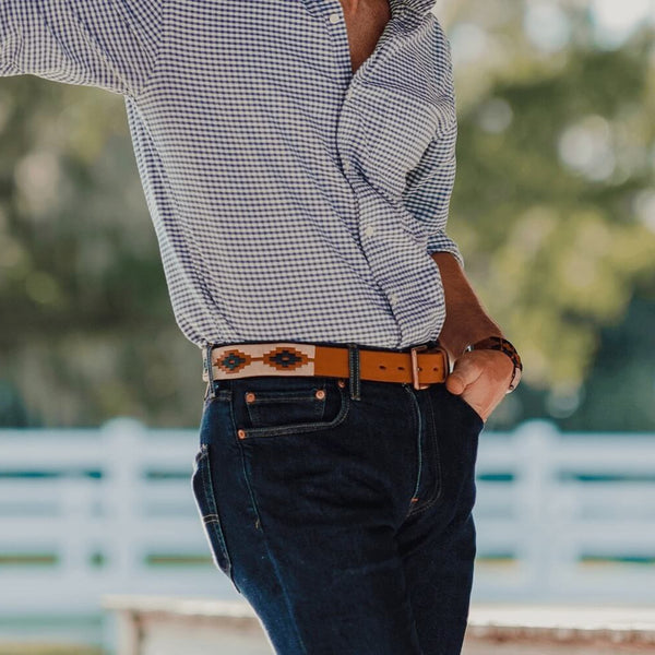 Limited Edition Cazador Polo Belt | Mission Mercantile Leather Goods