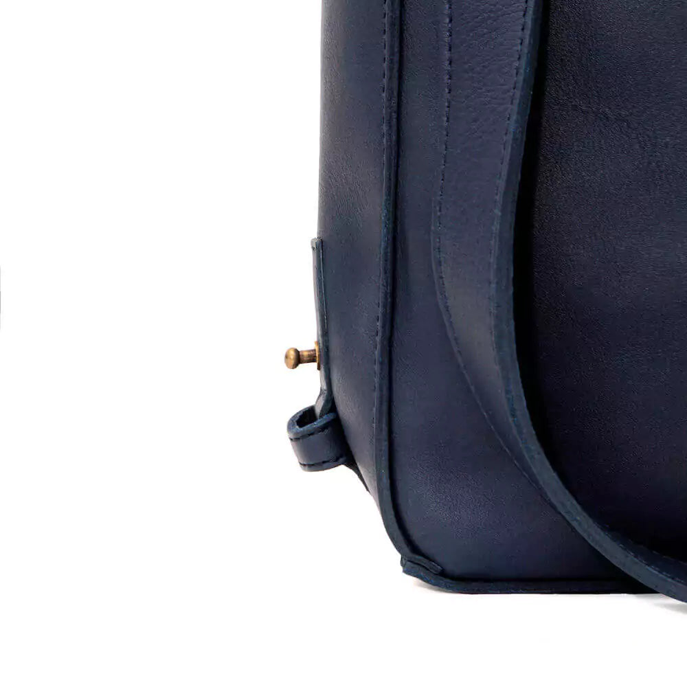 Ellington Leather Hobo Bag > Handbag > Leather-Bluebonnet-Mission Mercantile Leather Goods