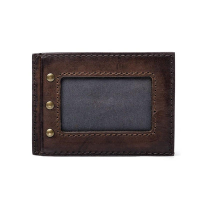 Benjamin Leather Front Pocket WalletAccessories > Wallet > LeatherWalnutMission Mercantile Leather Goods