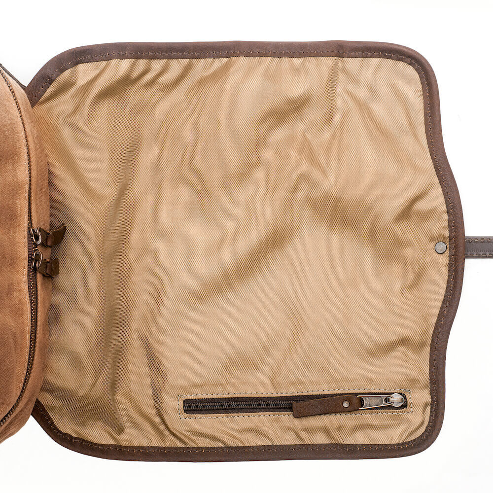 Campaign Waxed Canvas Backpack Smoke-Brown Campaign Waxed Canvas Backpack Smoke-Brown
