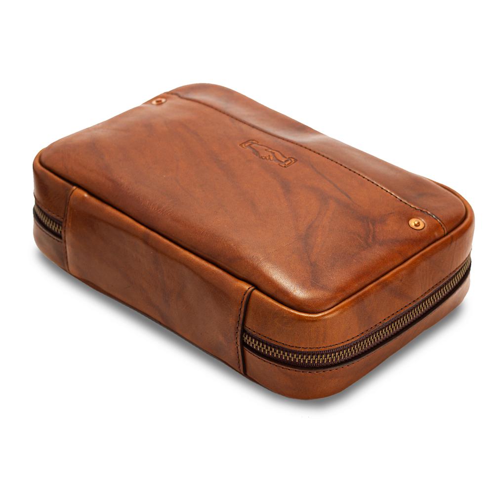Heritage Leather "Doc" Electronics Organizer | Mission Mercantile