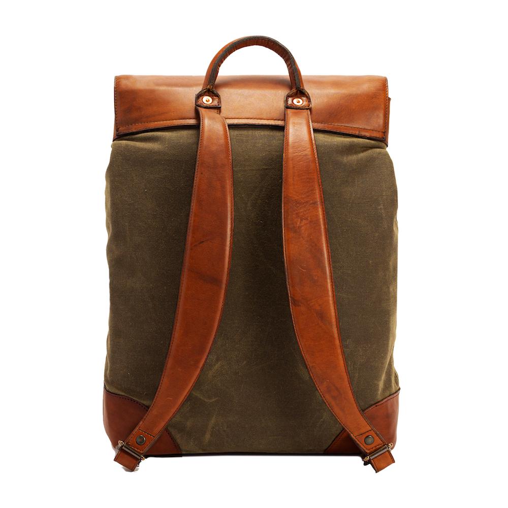 Heritage Waxed Canvas Steamer Backpack No. 2 Heritage Waxed Canvas Steamer Backpack No. 2