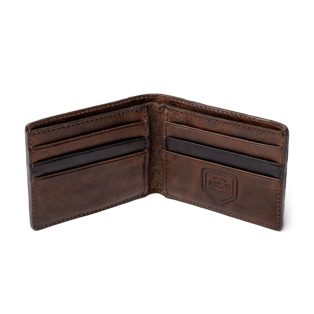 Theodore Leather Bifold Wallet | Mission Mercantile Leather Goods