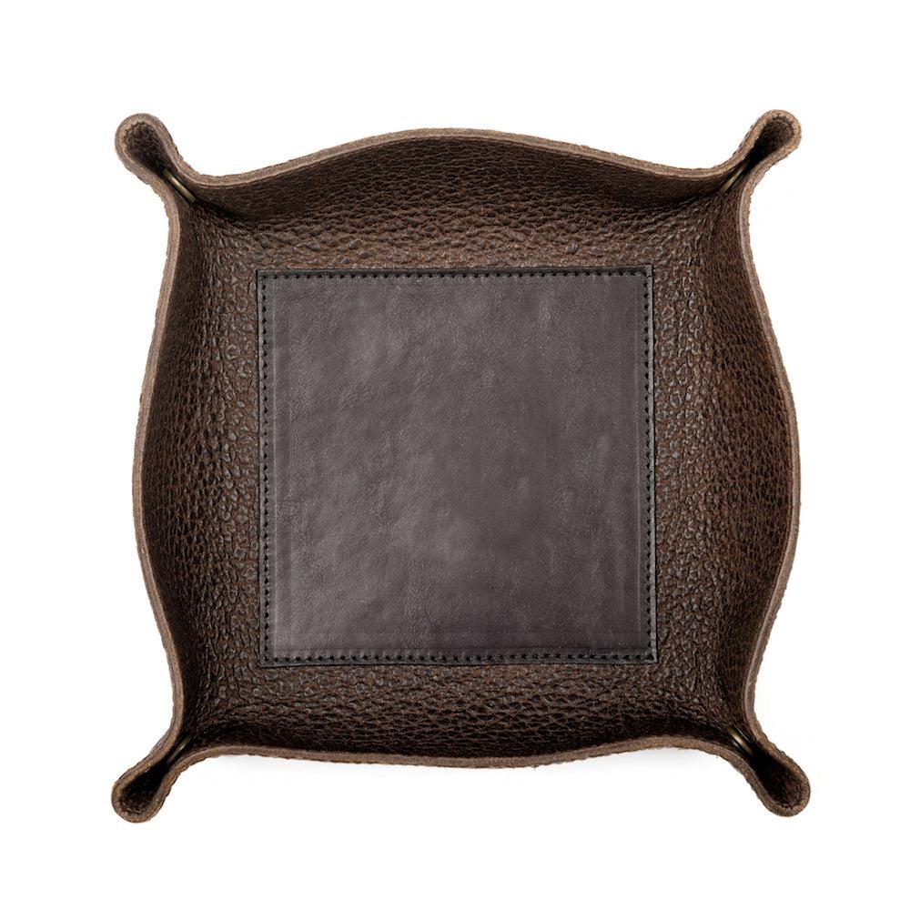 Theodore Leather Desk Caddy for | Mission Mercantile Leather Goods