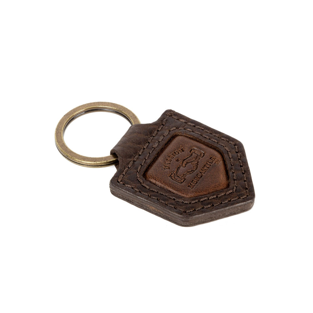 Theodore Leather Keyring - Durable, | Mission Mercantile Leather Goods