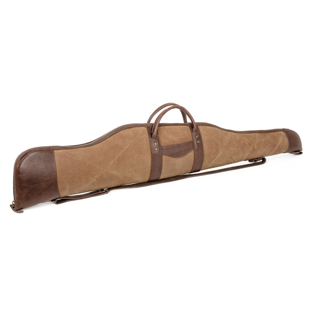 White Wing Waxed Canvas Hunting Rifle Case| Mission Merc