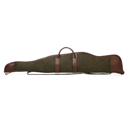 White Wing Waxed Canvas Hunting Rifle Case| Mission Merc